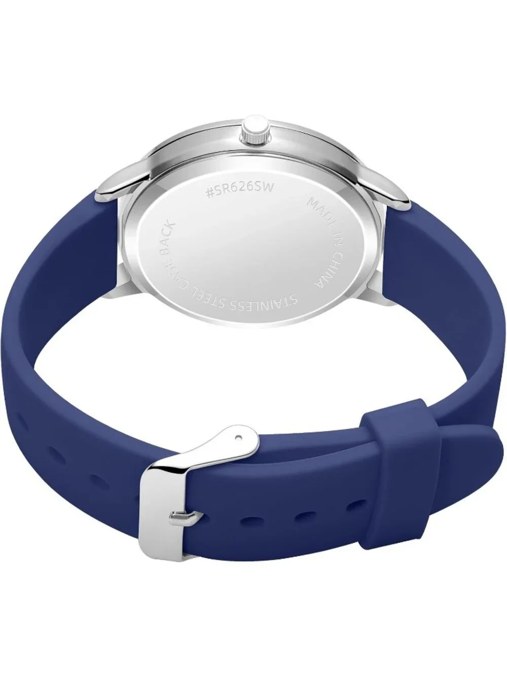 Unisex Blue Waterproof Analog Luminouse Easy Read Dial Quartz Dress Wrist Watch